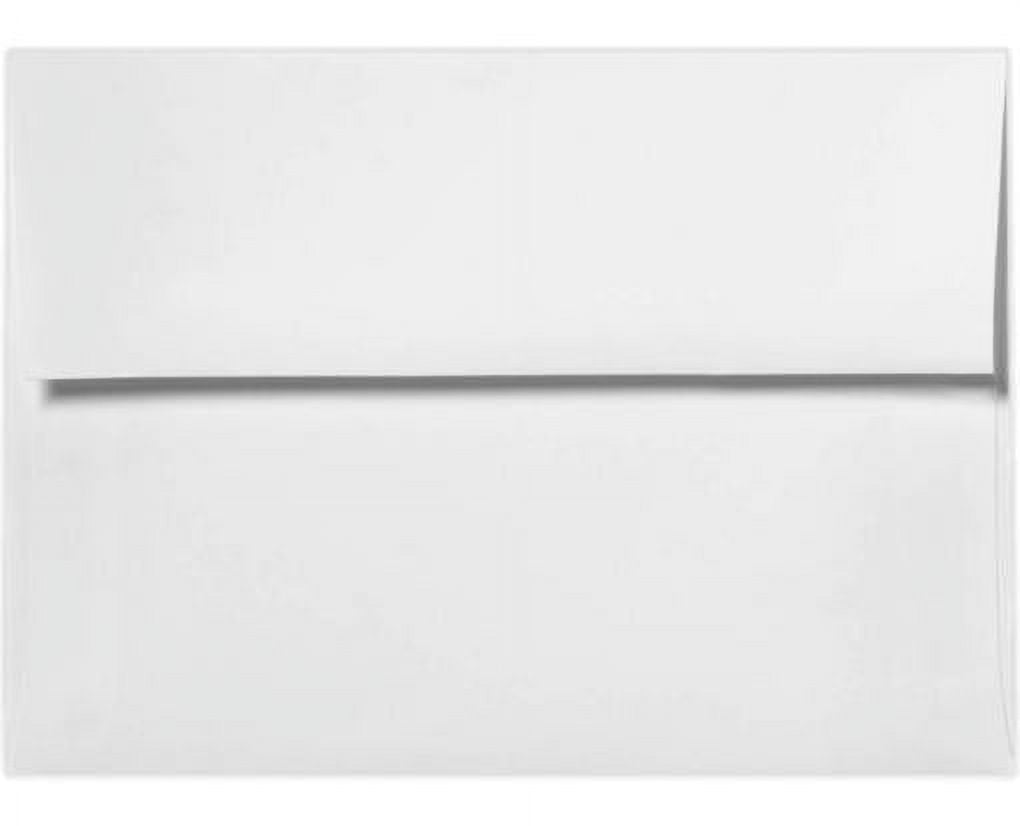 LUXPaper A1 Envelopes with Peel & Press, 3 5/8 x 5 1/8, 24lb. Bright White, 3000 Pack