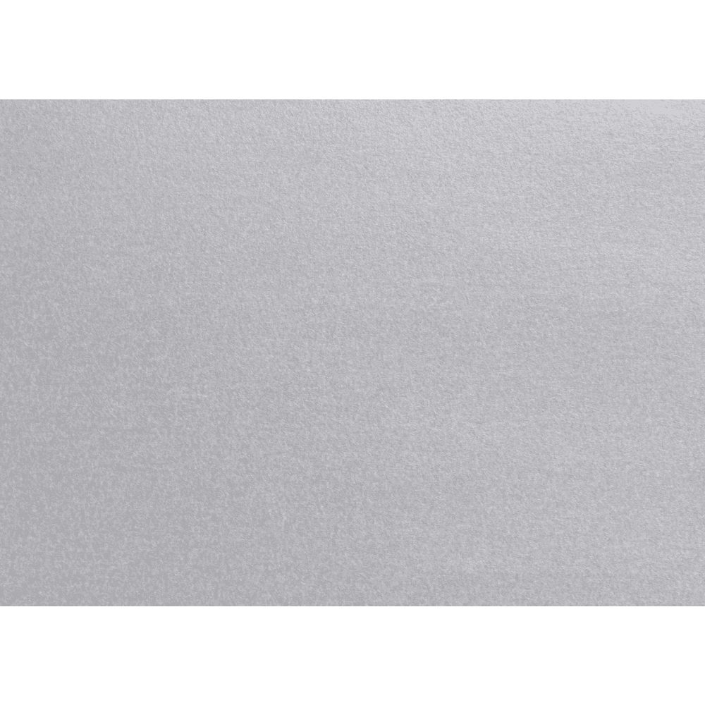 LUXPaper A1 Flat Card, 3 1/2 x 4 7/8, Silver Metallic, 50/Pack