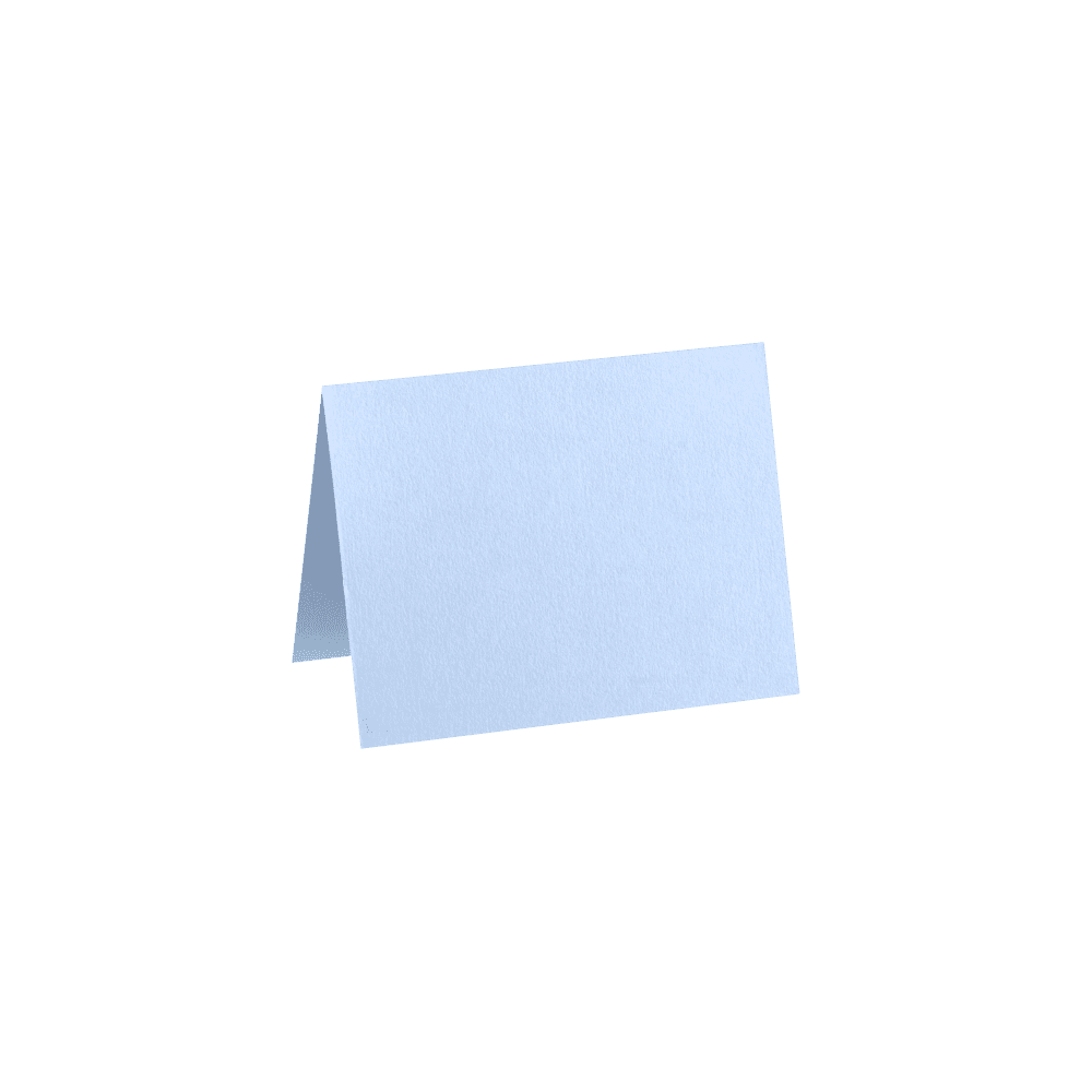 LUXPaper A1 Folded Card, 3 1/2 x 4 7/8, Baby Blue, 250/Pack