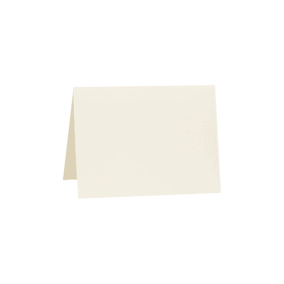 LUXPaper A1 Folded Card, 3 1/2 x 4 7/8, Natural White, 500/Pack