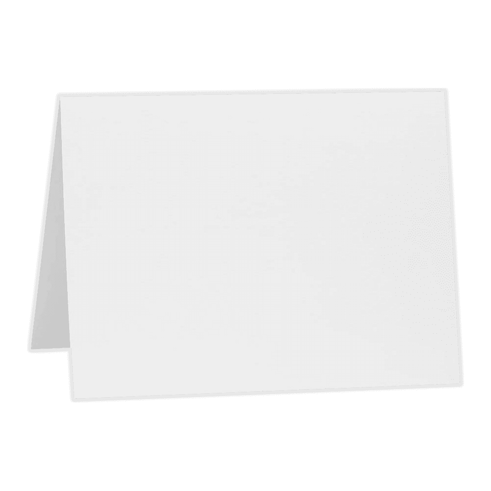 LUXPaper A1 Folded Notecards, 3 1/2 x 4 7/8, Bright White, 1000/Pack