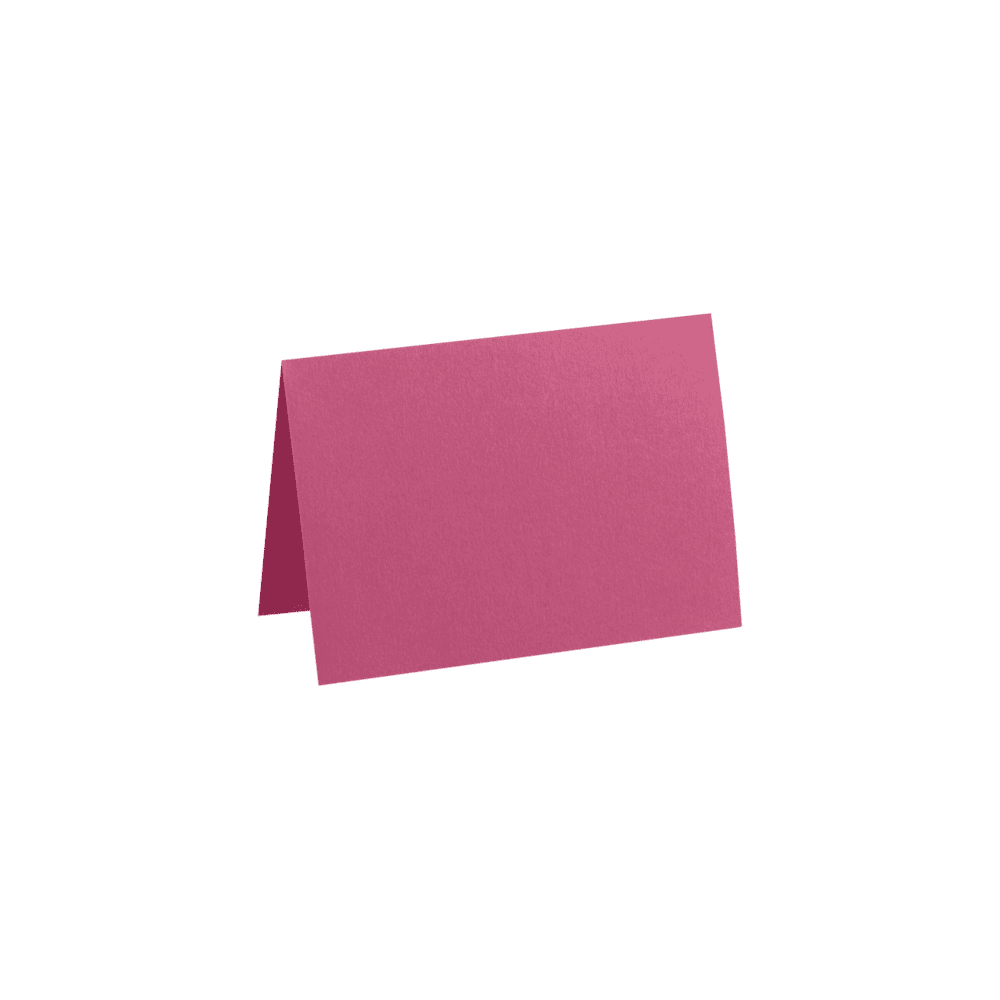 LUXPaper A1 Folded Notecards, 3 1/2 x 4 7/8, Magenta Pink, 1000/Pack
