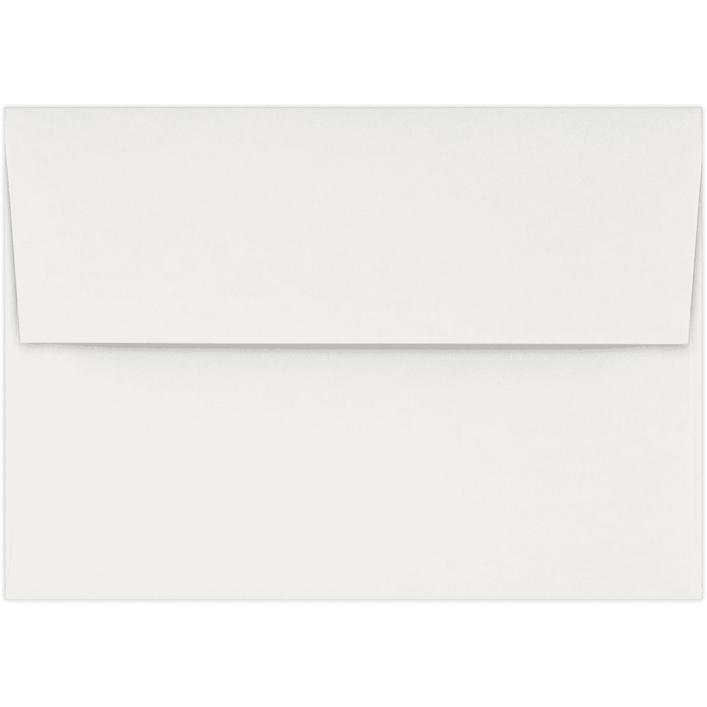LUXPaper A1 Invitation Envelopes, Natural White, 3 5/8 x 5 1/8, 50/Pack