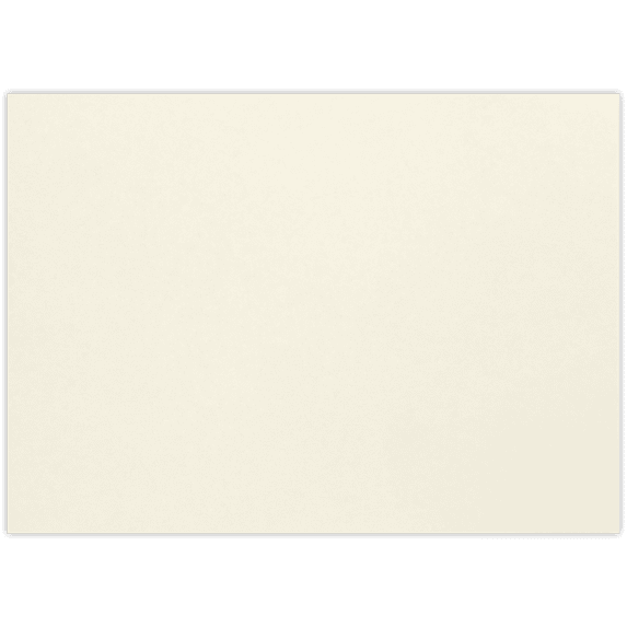 LUXPaper A1 Notecards, 3 1/2 x 4 7/8, Natural, 1000/Pack