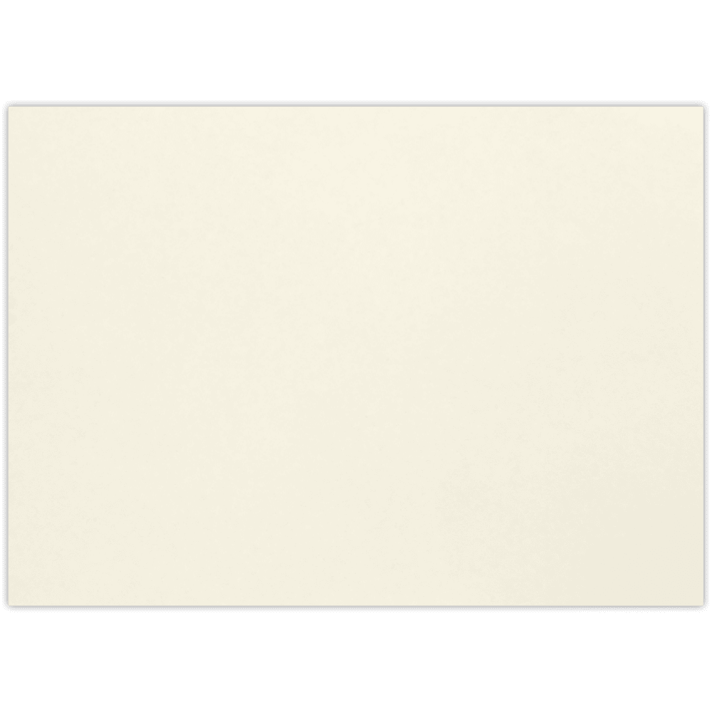 LUXPaper A1 Notecards, 3 1/2 x 4 7/8, Natural, 250/Pack