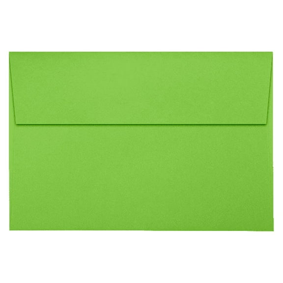 LUXPaper A10 Invitation Envelopes, Limelight, 6 x 9 1/2, 50/Pack