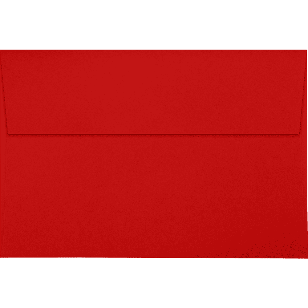 LUXPaper A10 Invitation Envelopes, Ruby Red, 6 x 9 1/2, 500/Pack
