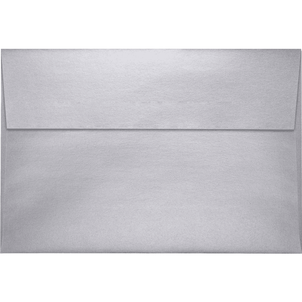 LUXPaper A10 Invitation Envelopes, Silver Metallic, 6 x 9 1/2, 250/Pack