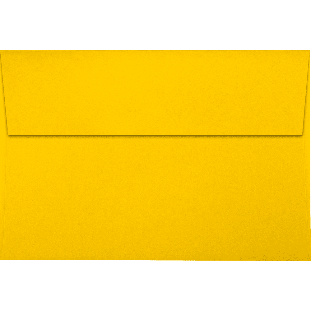LUXPaper A10 Invitation Envelopes, Sunflower, 6 x 9 1/2, 250/Pack