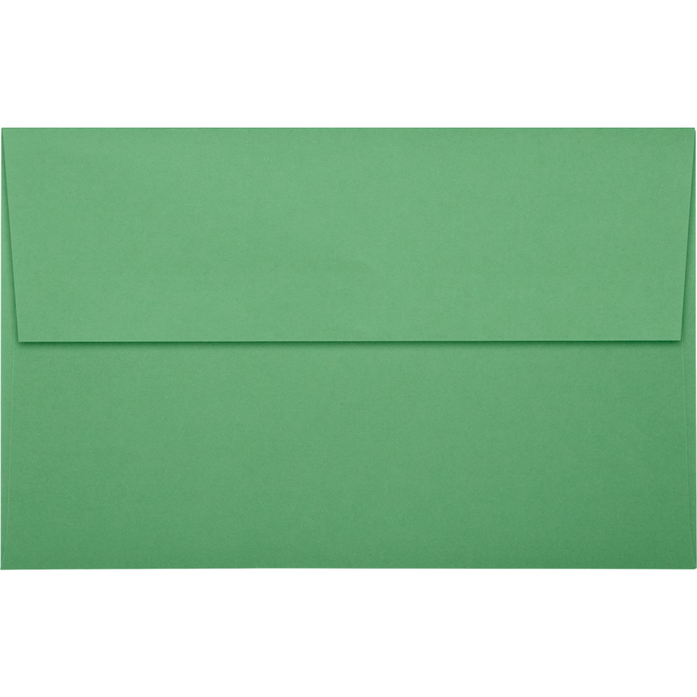 LUXPaper A10 Invitation Envelopes with Peel & Press, Holiday Green, 6 x 9 1/2, 250/Pack