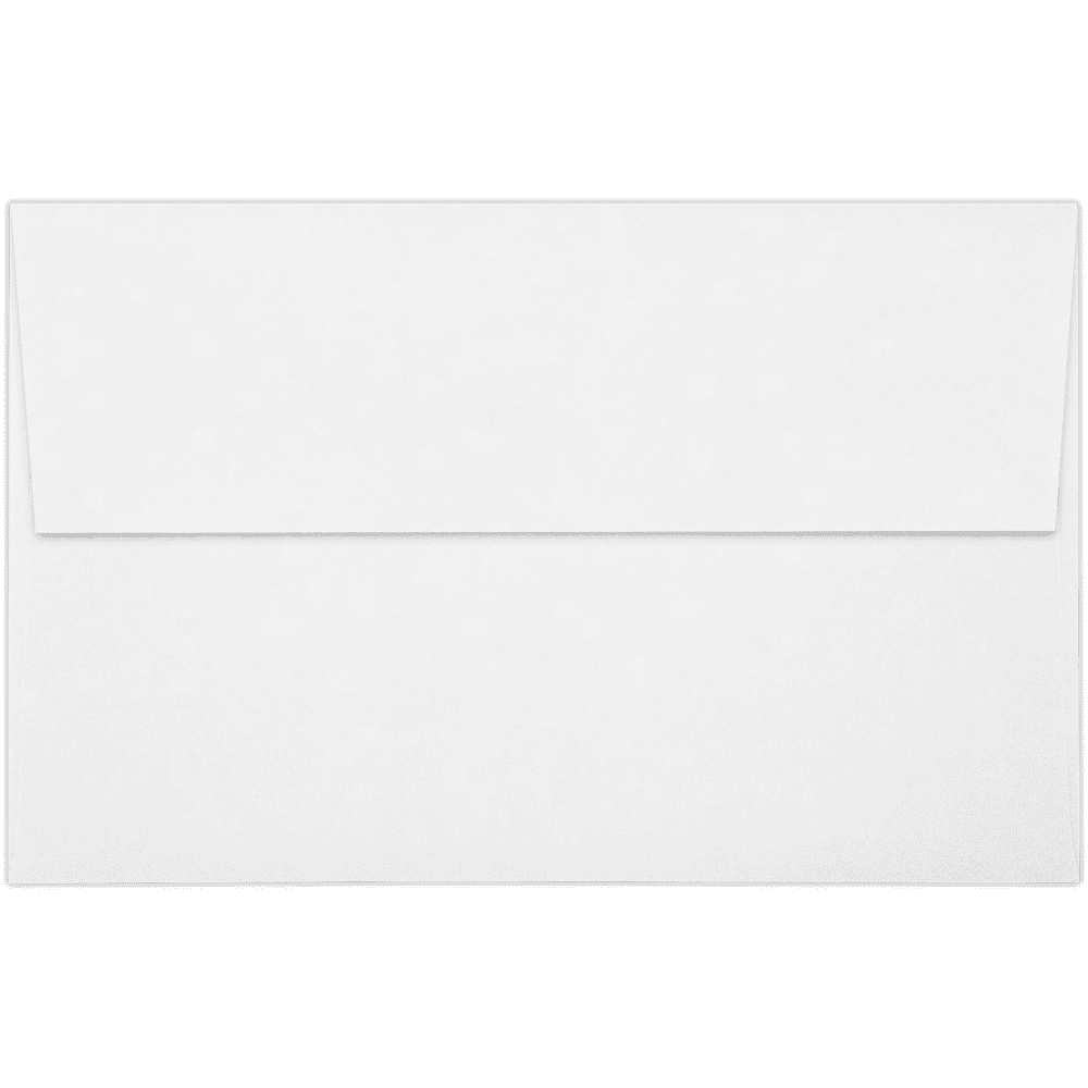 LUXPaper A10 Invitation Envelopes with Peel & Press, White, 6 x 9 1/2, 1000/Pack