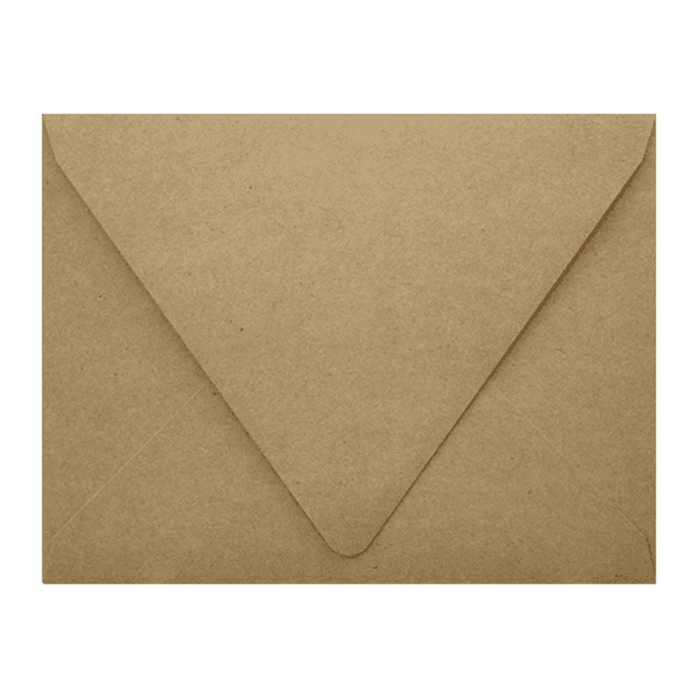 LUXPaper A2 Contour Flap Envelopes, 4 3/8 x 5 3/4, Grocery Bag Brown, 500/Pack