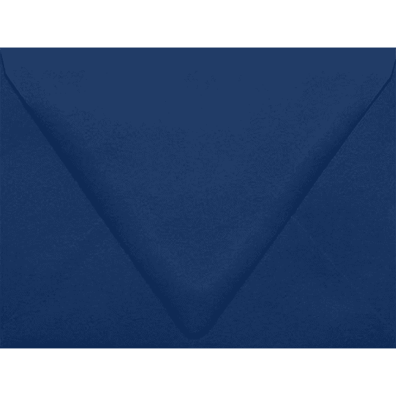 LUXPaper A2 Contour Flap Invitation Envelopes, 4 3/8 x 5 3/4, 80 lb. Navy Blue, 50 Pack