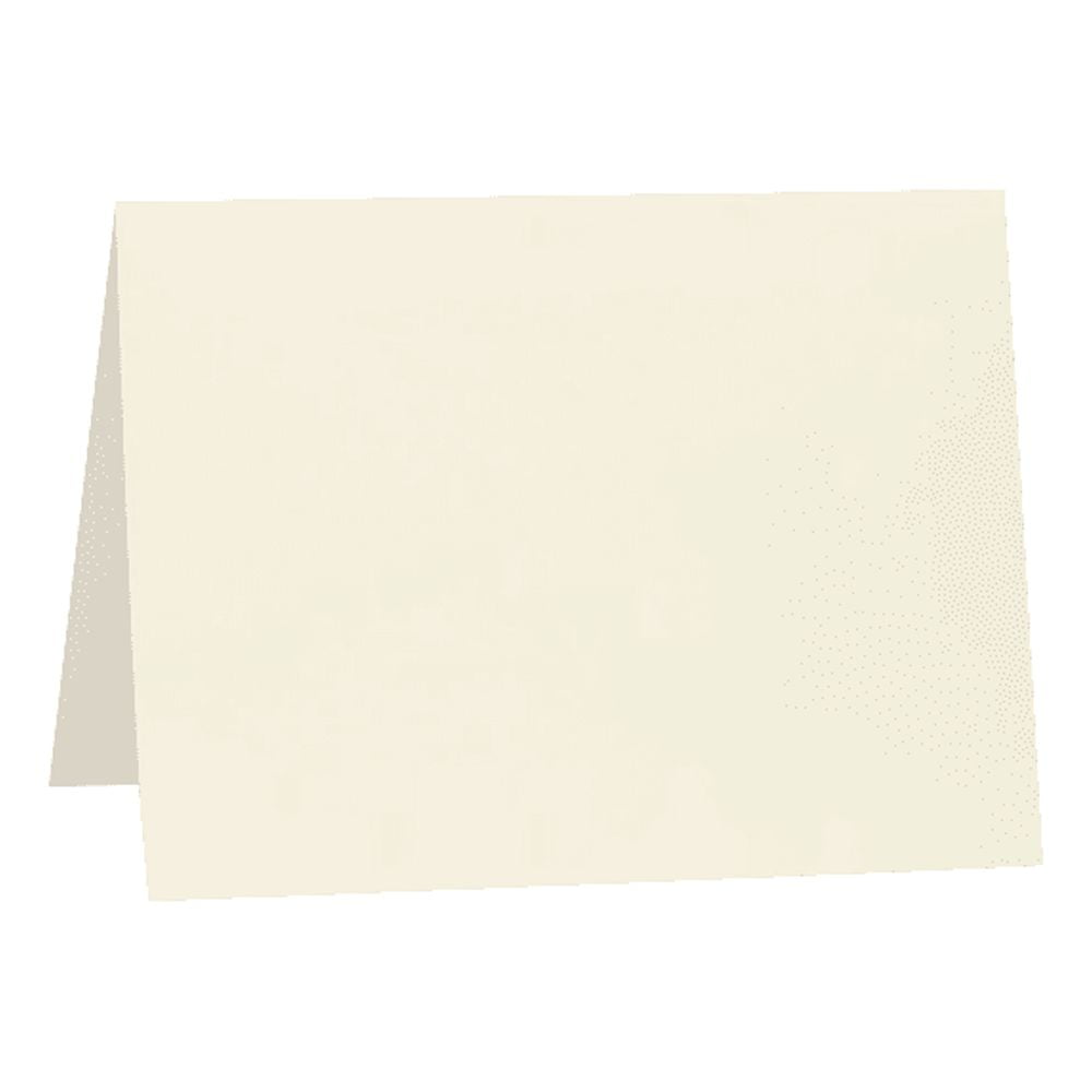LUXPaper A2 Folded Card, Natural, 4 1/4 x 5 1/2, 50/Pack