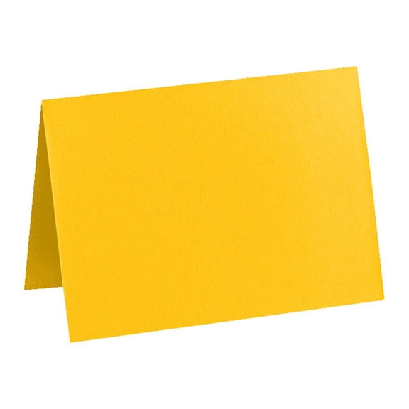 LUXPaper A2 Folded Card, Sunflower Yellow, 4 1/4 x 5 1/2, 250/Pack