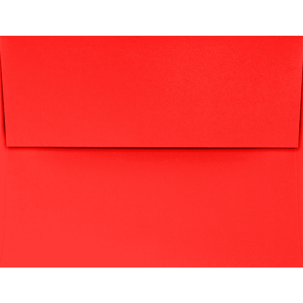 LUXPaper A2 Invitation Envelopes, 4 3/8 x 5 3/4, 60lb. Electric Coral, 1000 Pack