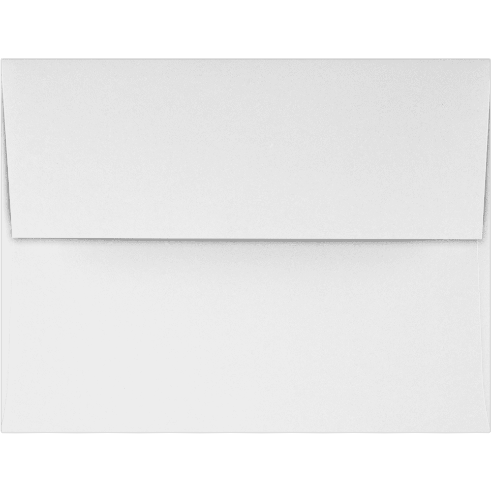 LUXPaper A2 Invitation Envelopes, 4 3/8 x 5 3/4, 70 lb. Bright White, 250 Pack