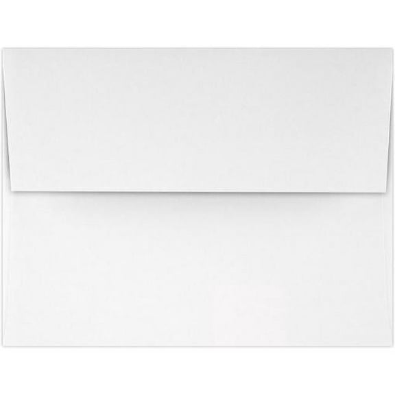 LUXPaper A2 Invitation Envelopes, 4 3/8 x 5 3/4, 70lb, Classic Crest Solar White, 1000 Pack