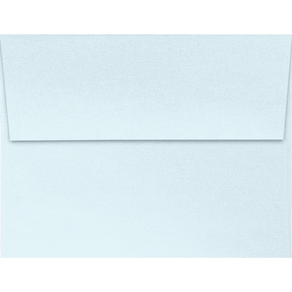 LUXPaper A2 Invitation Envelopes, 4 3/8 x 5 3/4, Aquamarine Blue Metallic, 250 Pack