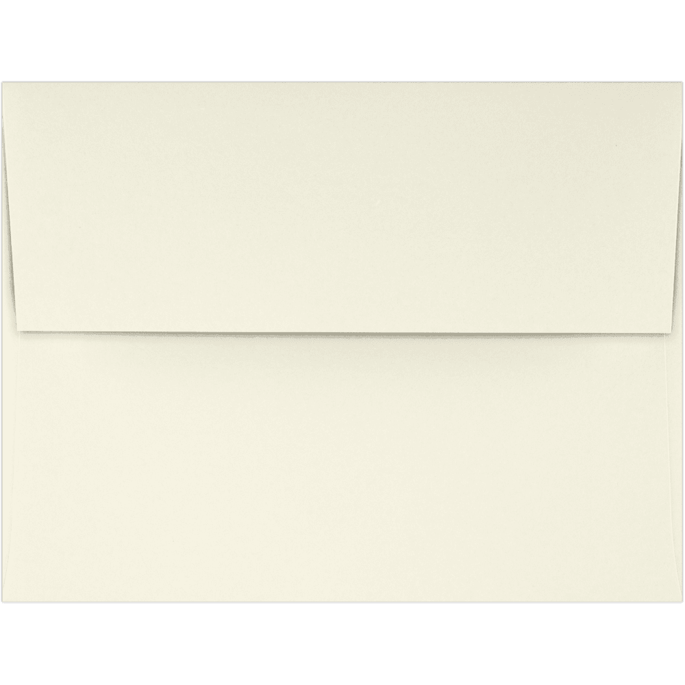 LUXPaper A2 Invitation Envelopes, 4 3/8 x 5 3/4, Classic Linen Natural, 1000 Pack