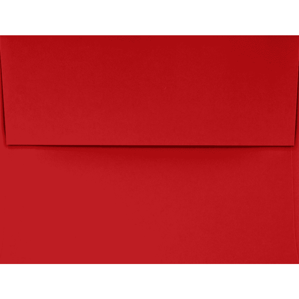 LUXPaper A2 Invitation Envelopes, 4 3/8 x 5 3/4, Ruby Red, 50 Pack