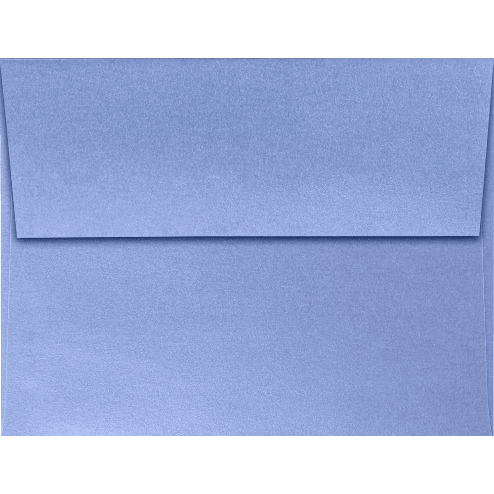 LUXPaper A2 Invitation Envelopes, 4 3/8 x 5 3/4, Vista Blue Metallic, 250 Pack