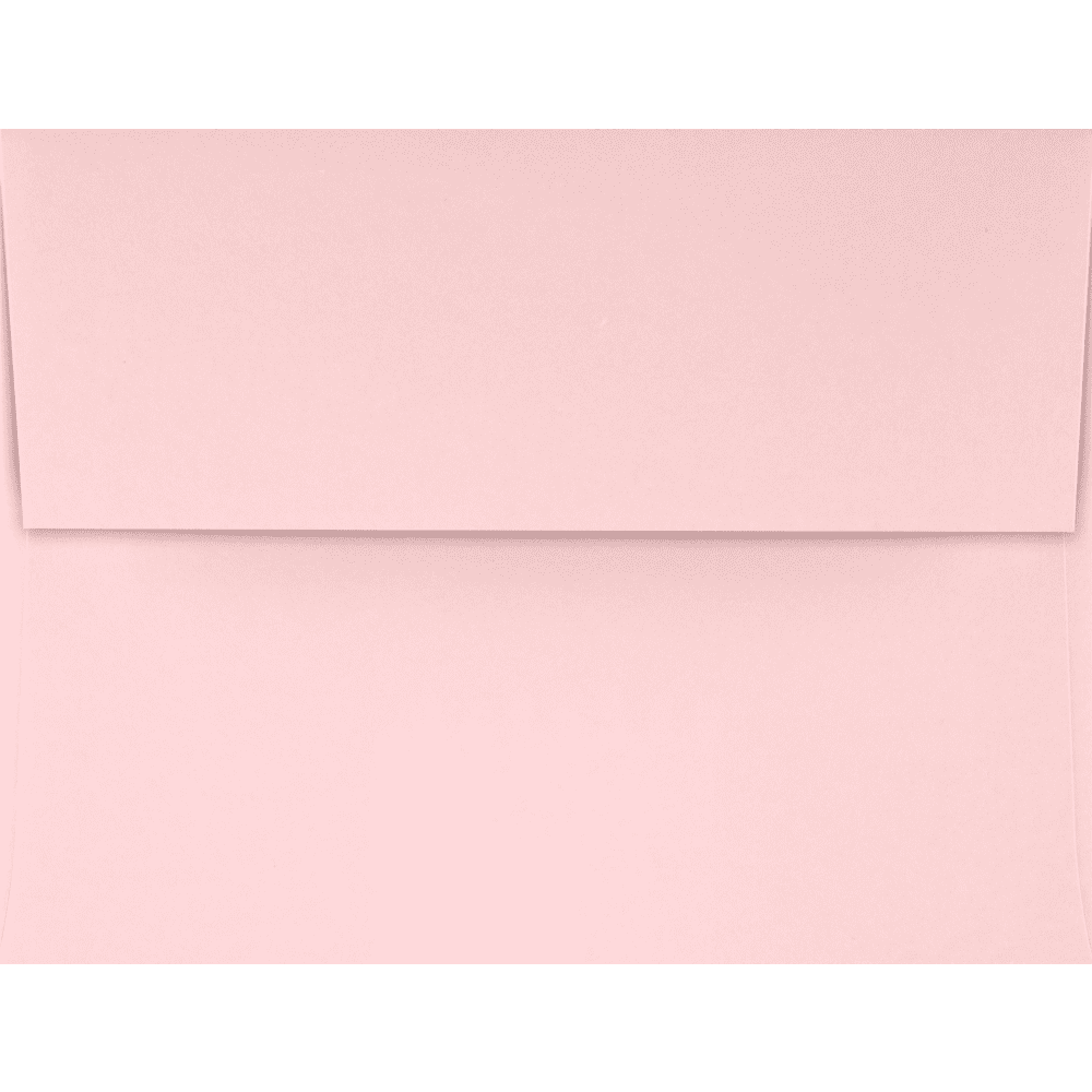 LUXPaper A2 Peel & Press Invitation Envelopes, 4 3/8 x 5 3/4, 80 lb. Candy Pink, 50 Pack