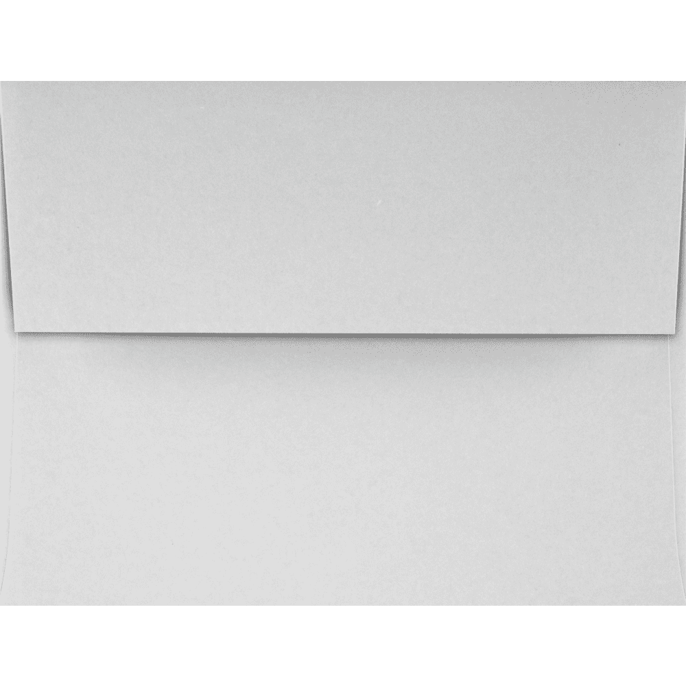 LUXPaper A2 Peel & Press Invitation Envelopes, 4 3/8 x 5 3/4, 80 lb. Gray, 500 Pack
