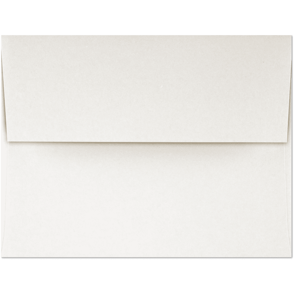 LUXPaper A2 Peel & Press Invitation Envelopes, 4 3/8 x 5 3/4, 80 lb. Quartz Metallic, 1000 Pack