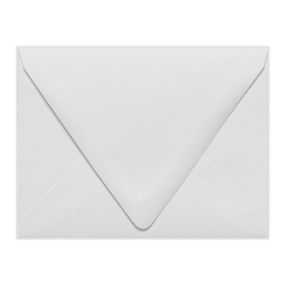 LUXPaper A2 Peel & Press Invitation Envelopes, 4 3/8 x 5 3/4, 80 lb. White, 500 Pack
