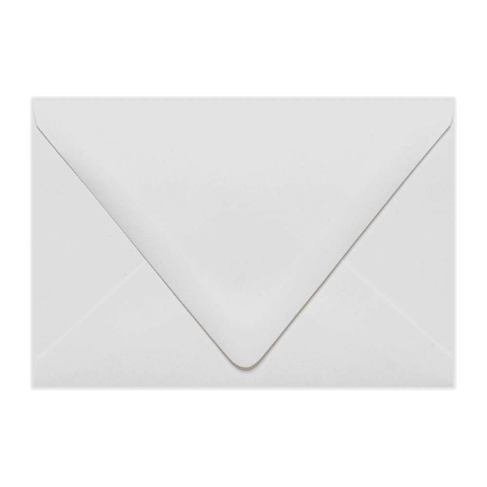 LUXPaper A4 Contour Flap Invitation Envelopes, 4 1/4 x 6 1/4, 80 lb. White, 1000 Pack
