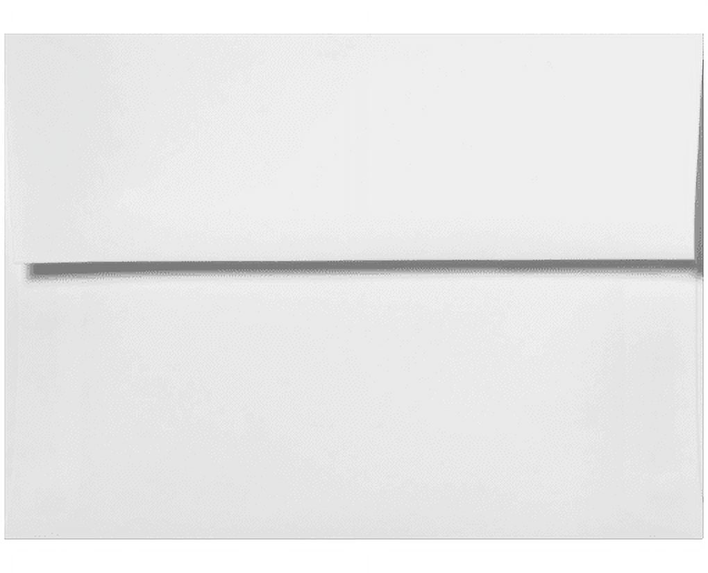 LUXPaper A4 Invitation Envelopes, 4 1/4 x 6 1/4, 24lb. Bright White, 3000 Pack