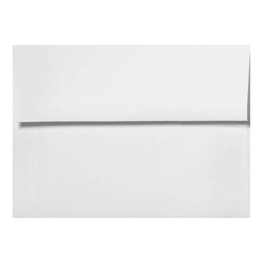 LUXPaper A4 Invitation Envelopes, 4 1/4 x 6 1/4, 70 lb. Bright White, 250 Pack