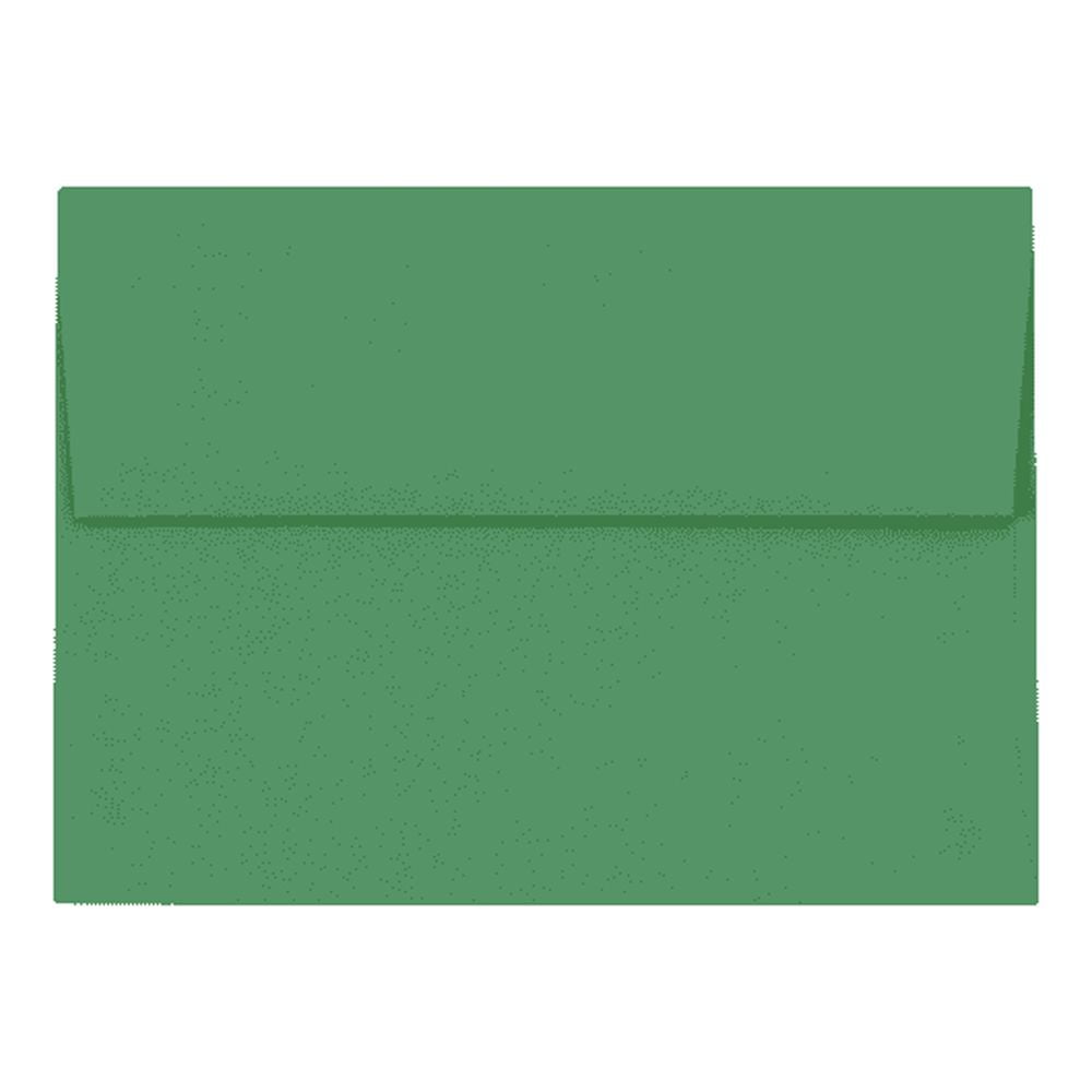 LUXPaper A4 Invitation Envelopes, 4 1/4 x 6 1/4, 80 lb. Holiday Green, 250 Pack