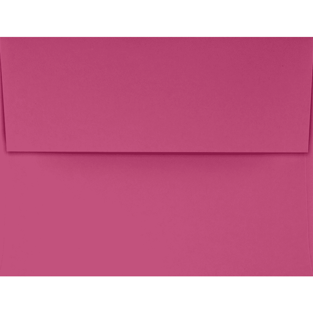 LUXPaper A4 Invitation Envelopes, 4 1/4 x 6 1/4, 80 lb. Magenta Pink, 250 Pack