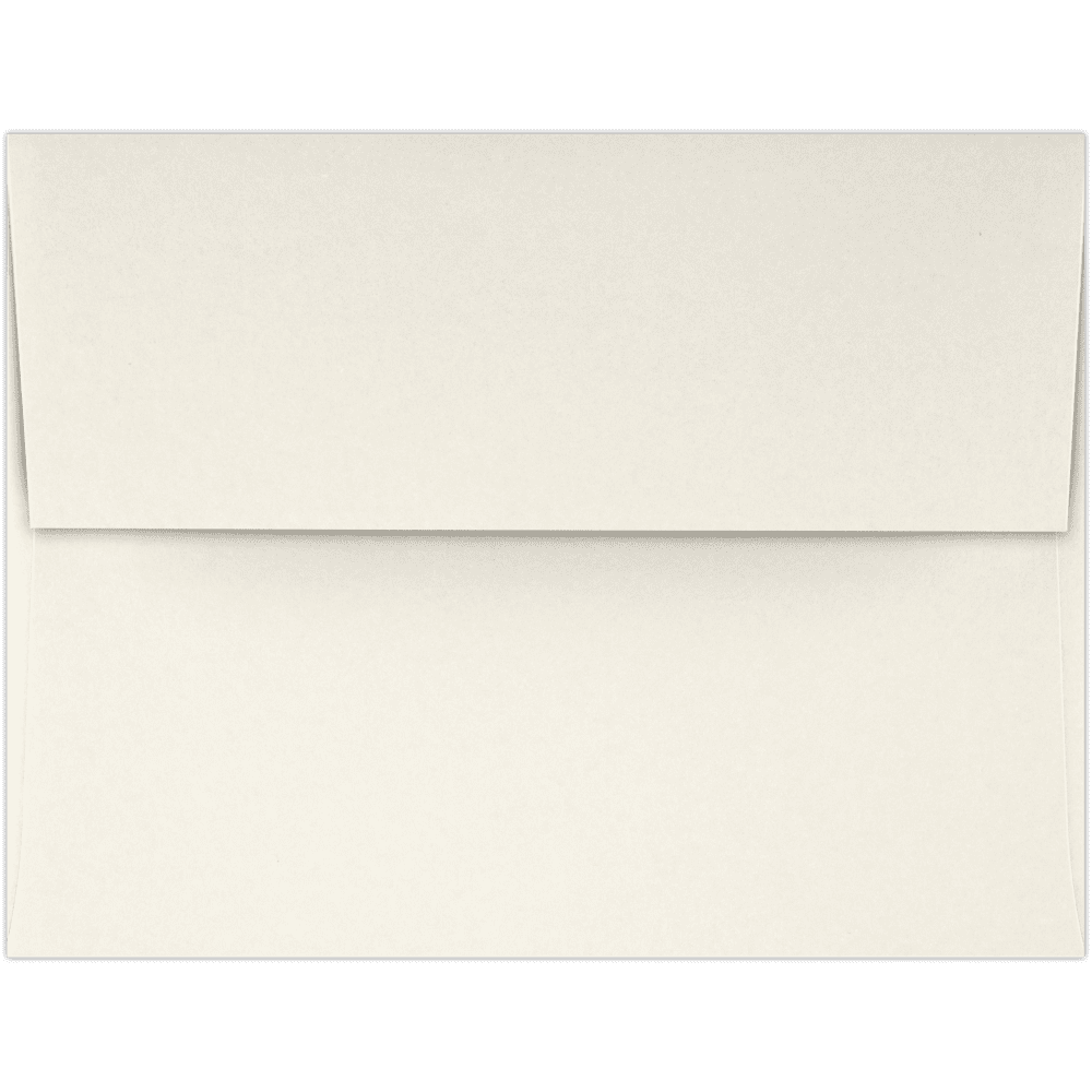 LUXPaper A4 Invitation Envelopes, 4 1/4 x 6 1/4, 80 lb. Natural, 50 Pack