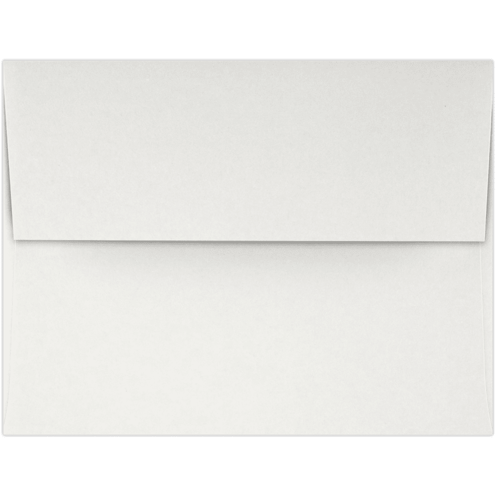 LUXPaper A4 Invitation Envelopes, 4 1/4 x 6 1/4, 80 lb. Natural White, 500 Pack