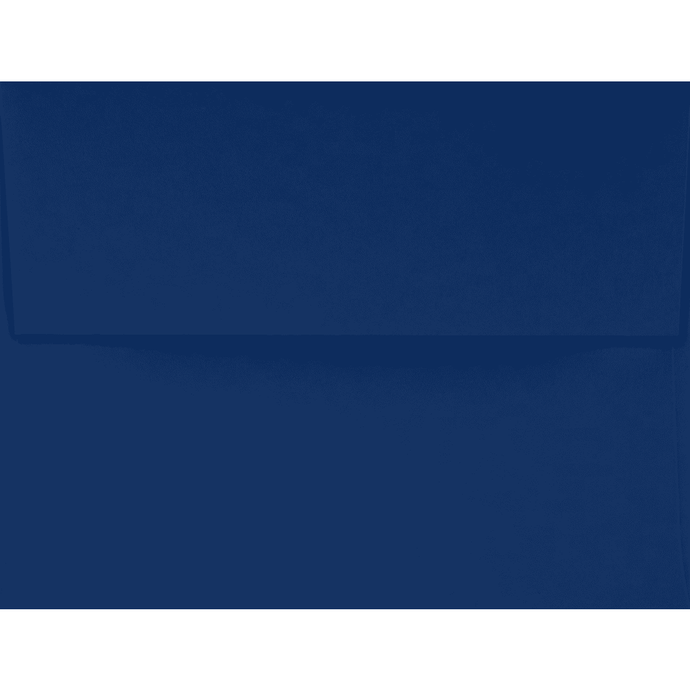 LUXPaper A4 Invitation Envelopes, 4 1/4 x 6 1/4, 80 lb. Navy Blue, 50 Pack