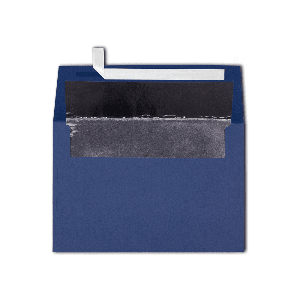 LUXPaper A4 Invitation Envelopes, 4 1/4 x 6 1/4, 80 lb. Navy Blue