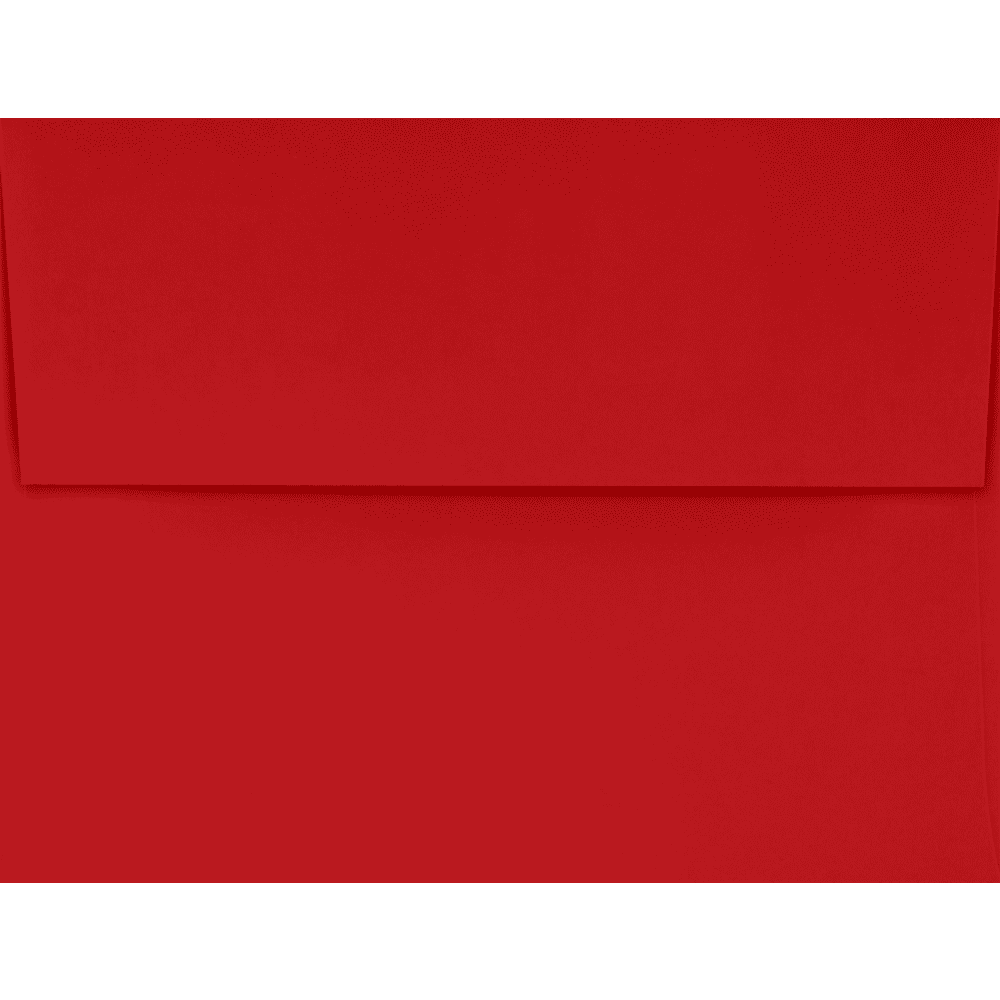 LUXPaper A4 Invitation Envelopes, 4 1/4 x 6 1/4, 80 lb. Ruby Red, 500 Pack