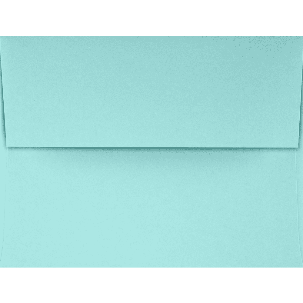 LUXPaper A4 Invitation Envelopes, 4 1/4 x 6 1/4, 80 lb. Seafoam Green, 1000 Pack