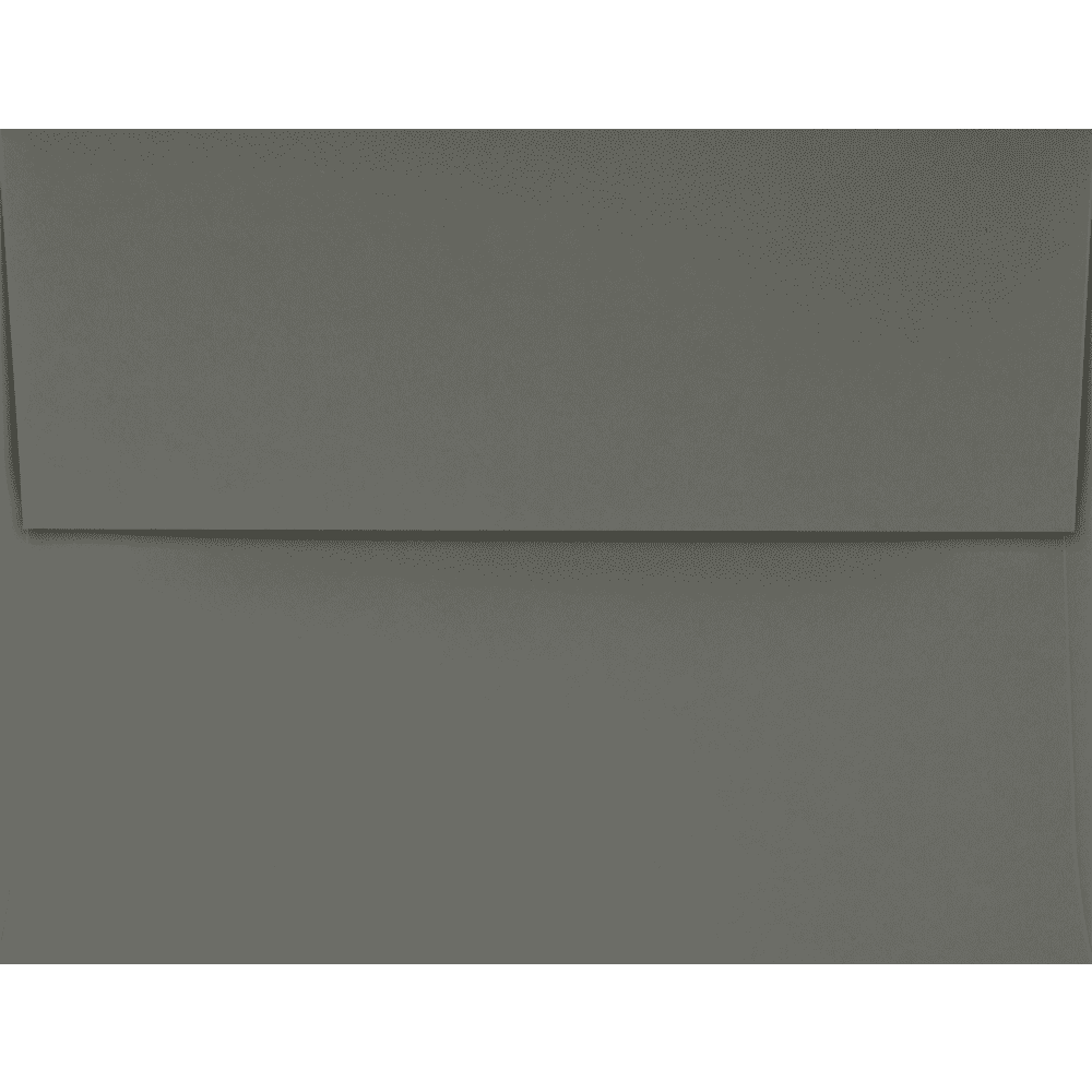 LUXPaper A4 Invitation Envelopes, 4 1/4 x 6 1/4, 80 lb. Smoke Gray, 500 Pack