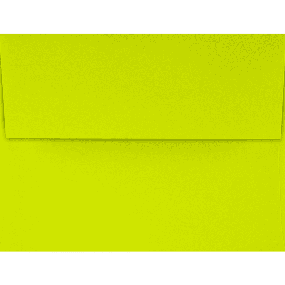 LUXPaper A4 Invitation Envelopes, 4 1/4 x 6 1/4, 80 lb. Wasabi Green, 250 Pack