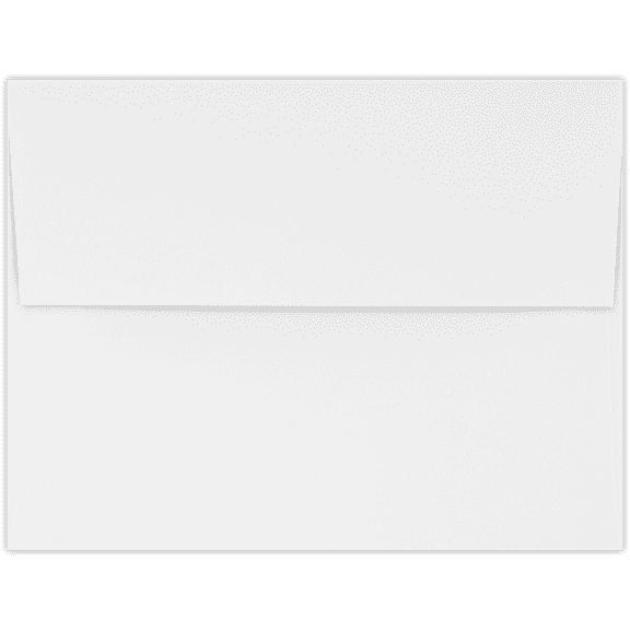 LUXPaper A4 Invitation Envelopes, 4 1/4 x 6 1/4, 80 lb. White, 50 Pack