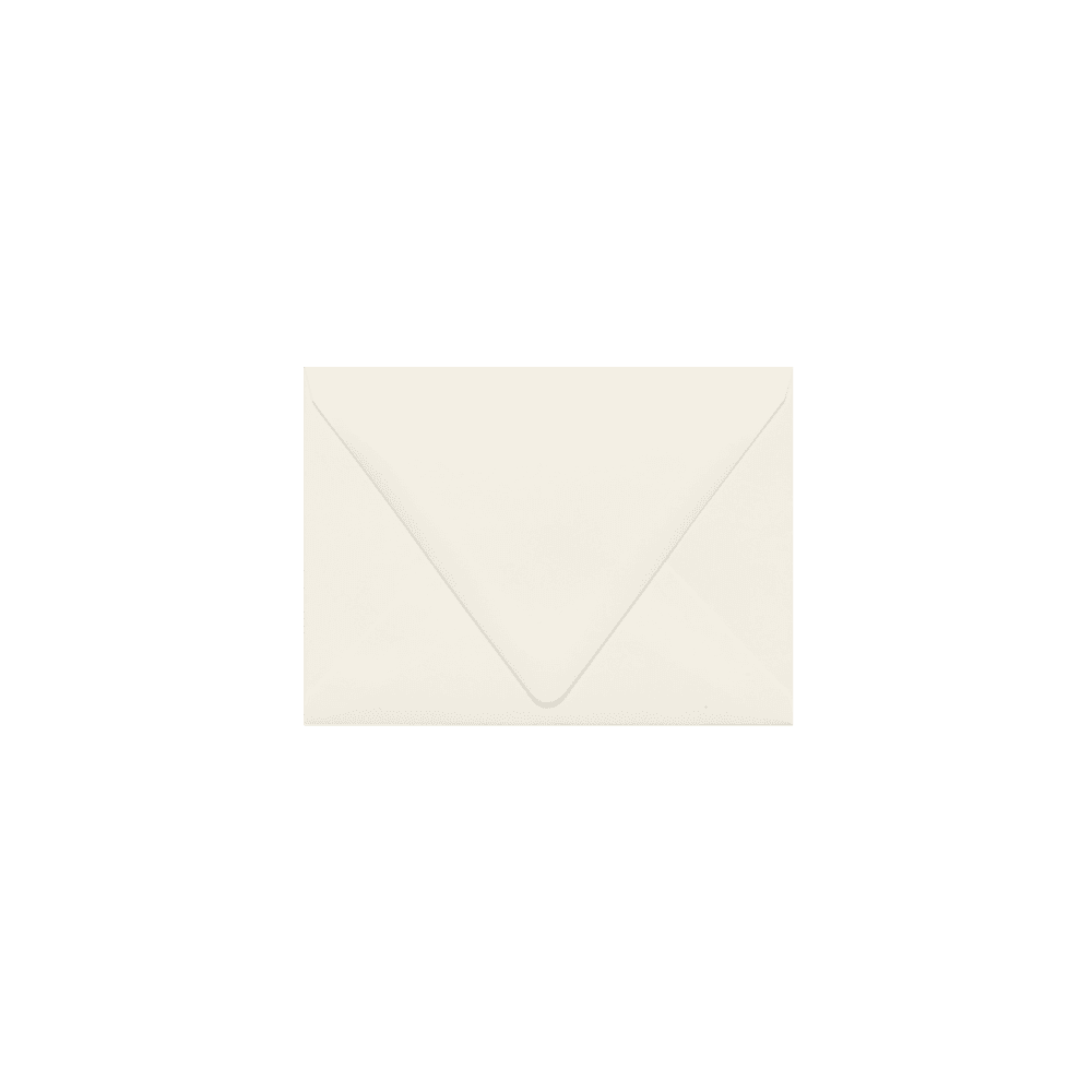 LUXPaper A6 Contour Flap Invitation Envelopes, 4 3/4 x 6 1/2, 80 lb. Natural, 1000 Pack