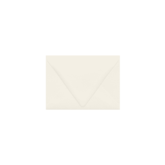 LUXPaper A6 Contour Flap Invitation Envelopes, 4 3/4 x 6 1/2, 80 lb. Natural, 50 Pack