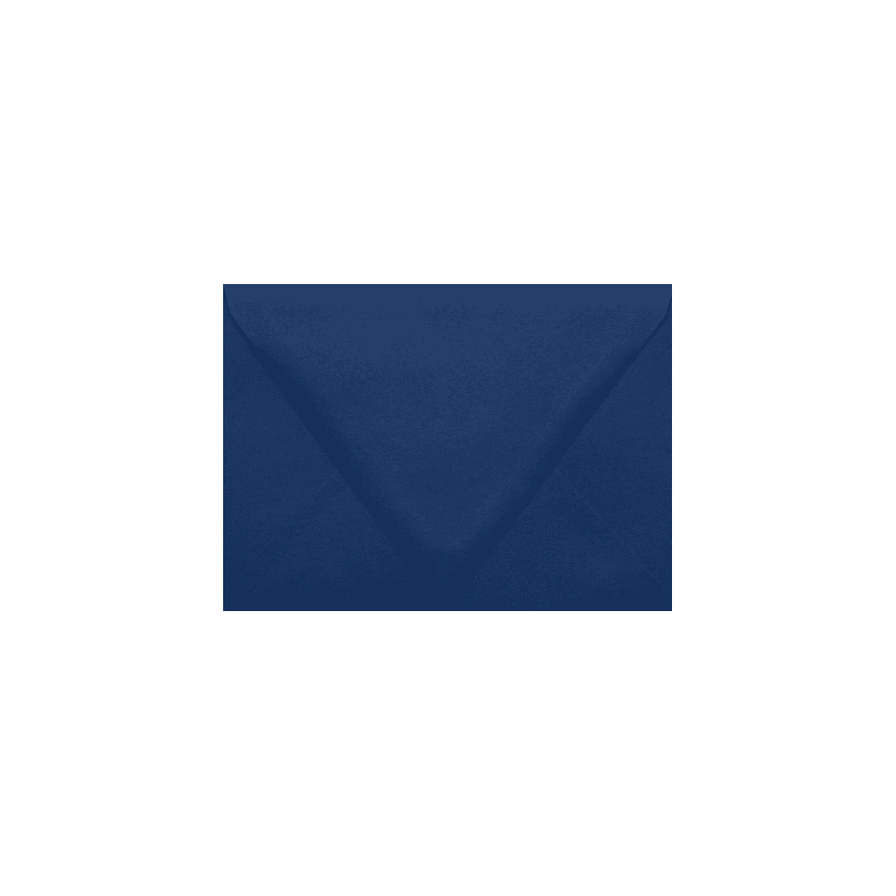 LUXPaper A6 Contour Flap Invitation Envelopes, 4 3/4 x 6 1/2, 80 lb. Navy Blue, 50 Pack