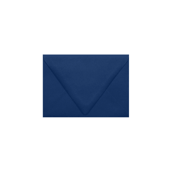 LUXPaper A6 Contour Flap Invitation Envelopes, 4 3/4 x 6 1/2, 80 lb. Navy Blue, 500 Pack