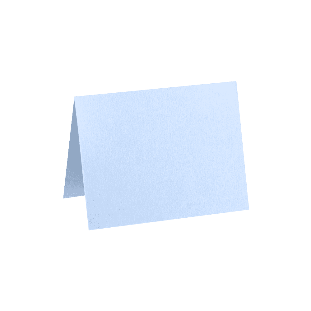 LUXPaper A6 Folded Card, 4 5/8 x 6 1/4, Baby Blue, 500 Pack