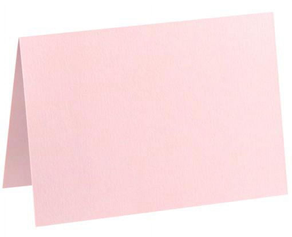 LUXPaper A6 Folded Card, 4 5/8 x 6 1/4, Candy Pink, 500 Pack